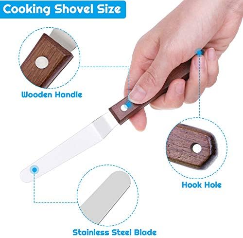 Cridoz 7 Pcs Stainless Steel Kitchen Cooking Plating Tweezers Tongs