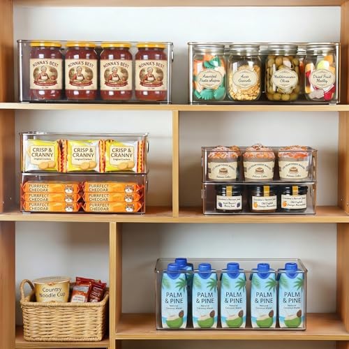 Hudgan 8 Pack Freezer Organizer Bins