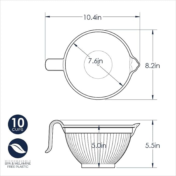 Nordic Ware Better Batter Bowl, 10 Cups - Image 5