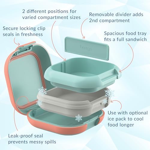 Bentgo Chill Mini Leak-Proof 3 or 4 Compartment Lunch Box