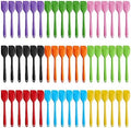 Hsei 54 Pcs Silicone Spatulas Set, 9 Colors
