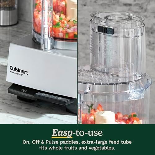 Cuisinart Pro Custom 11 Food Processor, Chrome, DLC-8SBCYP1