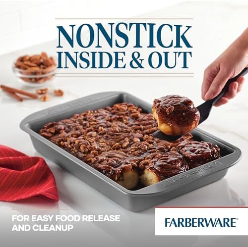 Farberware Nonstick Bakeware 9-Inch x 13-Inch Rectangular Cake Pan