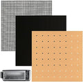 WMKGG 12 inch Square Air Fryer Liners Set, 3 Pack Toaster Oven Mat