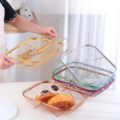 Expandable Stainless Steel Colander, Over The Sink Colander with Fine