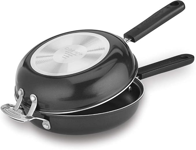 Cuisinart FP2-24BK 10-inch Nonstick Set Frittata Non-Stick Sauce Pan by Cuisinart