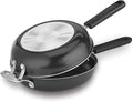 Cuisinart FP2-24BK 10-inch Nonstick Set Frittata Non-Stick Sauce Pan by Cuisinart