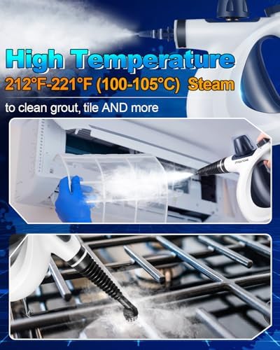 Handheld Steam Cleaner with 11 Accessories
