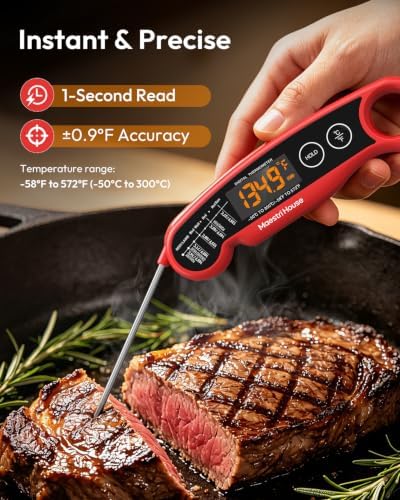 Maestri House 1-Second Rechargeable Meat Thermometer