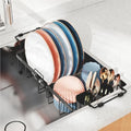iSPECLE Small Sink Dish Drying Rack, 9.1" W