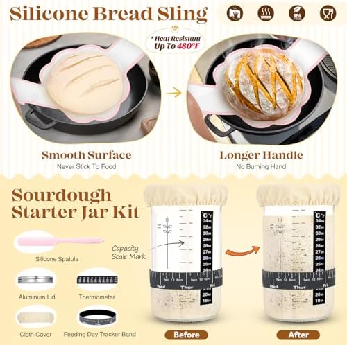 Complete Sourdough Starter Kit with Tools