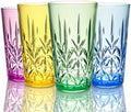Lily's Home 18oz Unbreakable Premium Drinking Tumblers Set of 4