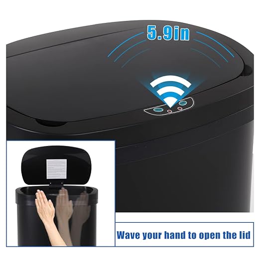 13 Gallon 50 Liter Garbage Can Kitchen Trash Can - Image 3