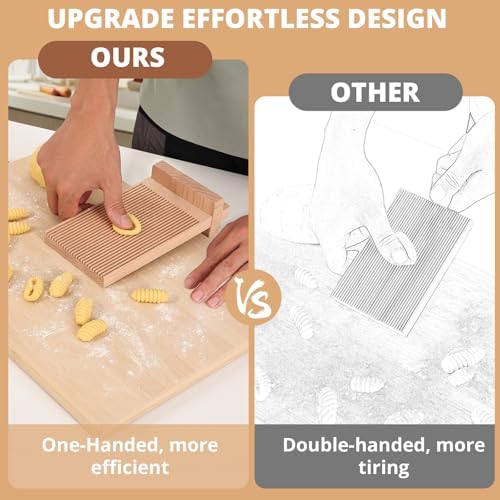 Gnocchi Board with One-Hand Operation Design