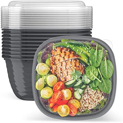 Bentgo Prep Food Storage Bowls with Lids, 10 Pack, PFAS & BPA-Free