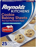 Reynolds Kitchens Cookie Baking Sheets, Pre-Cut Parchment Paper, 600 Sheets by ReynoldsConsumerProducts