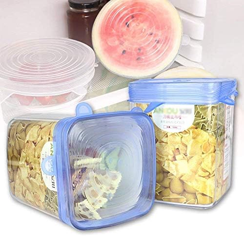 Silicone Stretch Lids, Durable & Eco-Friendly Elastic Lids