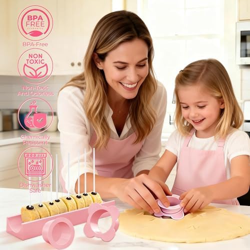 Round Cake Pop Mold Set with 50PCS Sticks Bags Ties,1.75 Inch Cake Pop