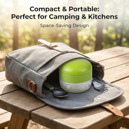 2 Sets 3-in-1 Mini Garlic Press Set, Silicone Peeler