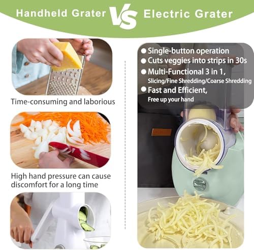 Electric Cheese Grater for Block Cheese