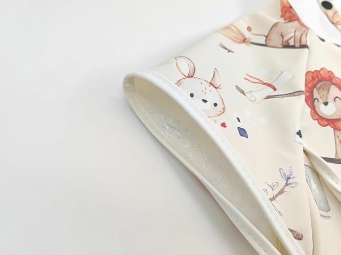 Waterproof Baby Bibs, Infant Toddler Extra Cover Feeding Bib - Image 5