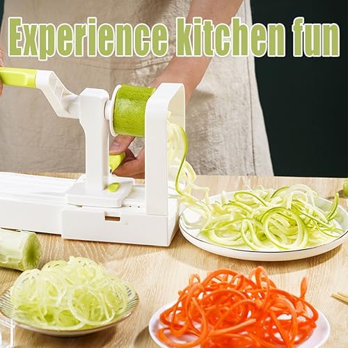 5-Blade Vegetable Spiralizer, White