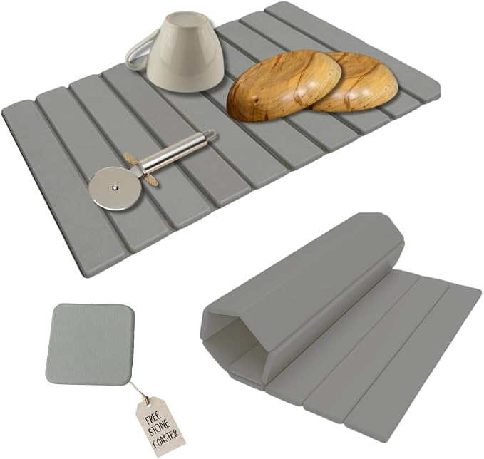 Roll-Up Stone Mat by Unknown