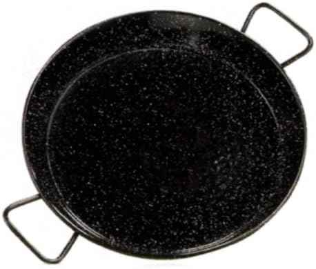 Garcima 11-Inch Enameled Steel Paella Pan, 28cm