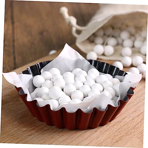Ceramic Pie Weights 550g with Storage Bottle for Blind Baking