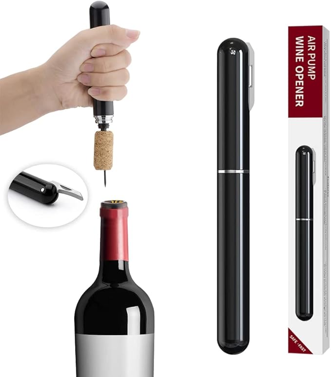 IPEROT Wine Bottle Opener, IPEROT Air Pressure Wine Corkscrew by IPEROT