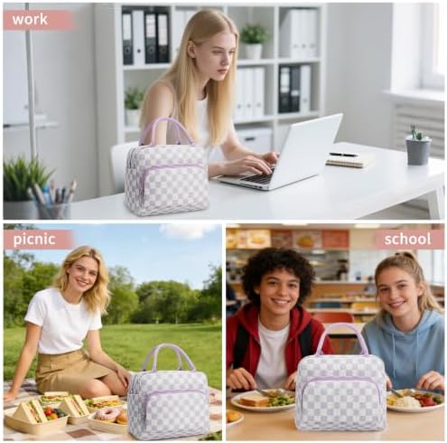 GASSDA Lunch Box for Women Insulated Lunch Bag Women Adult Cute Lunch