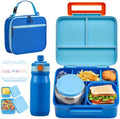 Bento Lunch Box for Kids with 8oz Soup Thermo, Leak-proof Lunch Food