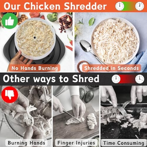 Chicken Shredder Tool Twist, Black
