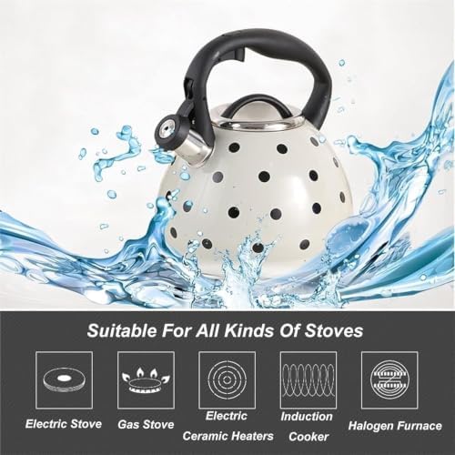 Whistling Tea Kettle, 3.2qt Stainless Steel