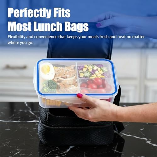 KIGI 12-Piece 4.7 Cup Food Storage Containers