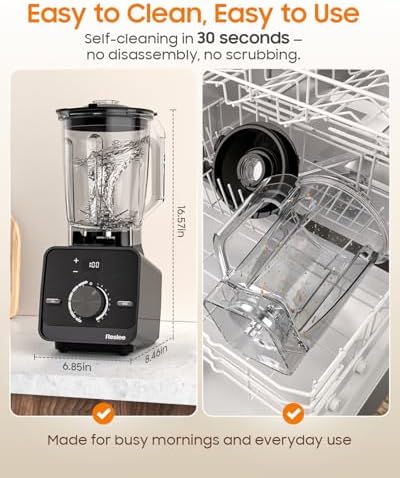 Professional High Power Blender, 72oz Tritan Jar