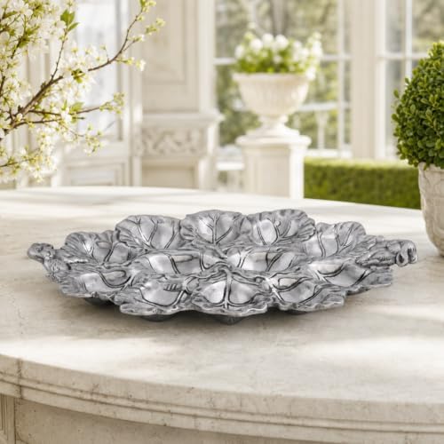 Arthur Court Bunny Deviled Egg Holder - Aluminum Metal Serveware for