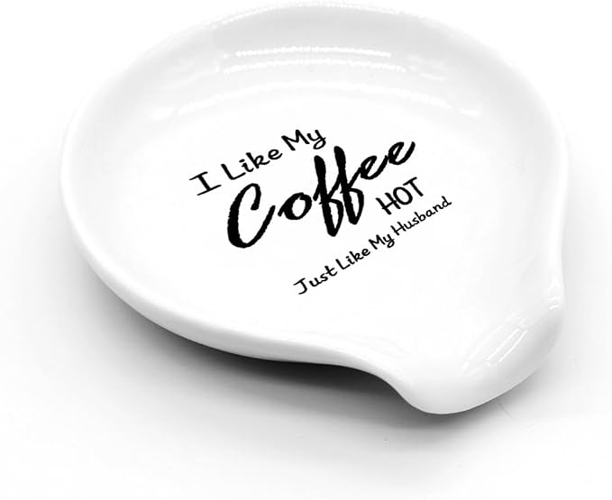 Funny Coffee Spoon Holder-Coffee Spoon Rest-Cafe Bar Station Accessories-I Like - Image 3