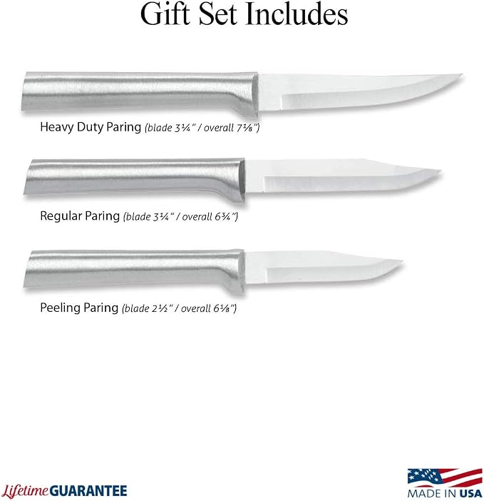Rada Cutlery Paring Knife Galore Gift Set, 3-Piece Knife Set, Stainless Steel - Image 2
