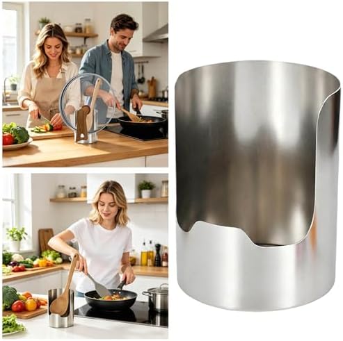 Spoon and Lid Rest for Stove Top, Multi-functional Kitchen Utensil