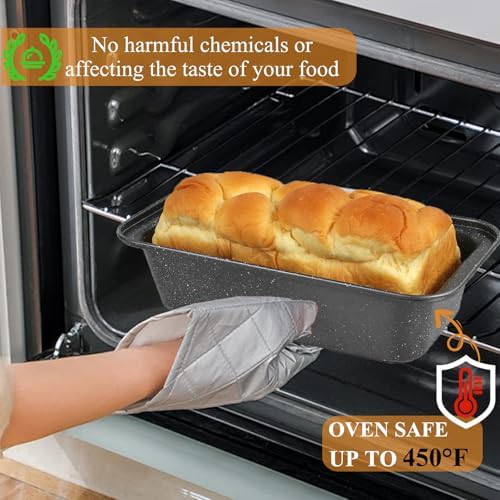 Walooza 8x4 Loaf Pan - Carbon Steel Bread Baking Pans for Homemade