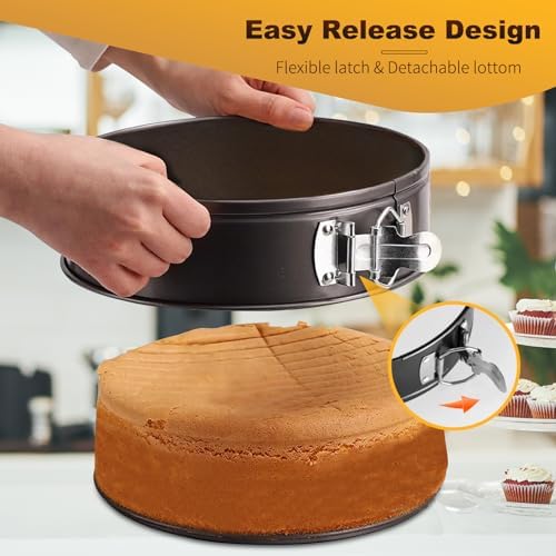 Springform Cake Pan, Cake Pan with 6 Different Size