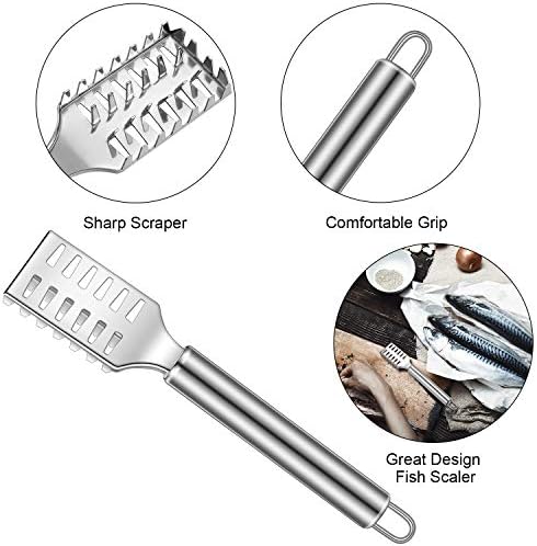 Honoson Fish Scale Removers, 4 Pieces