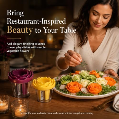 Manual Vegetable Spiralizer and Curler Tool
