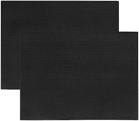 Topsky Microfiber Dish Drying Mat 2 Pack, 20 X 15 Inch Kitchen Counter