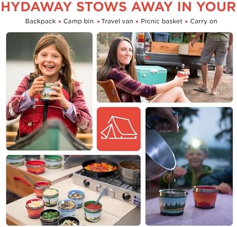 HYDAWAY 1.5-Cup Collapsible Insulated Bowl with Lid