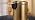 SIMPLYKLEEN 2 Pack 1.3 Gallon Bathroom Trash Cans, Gold