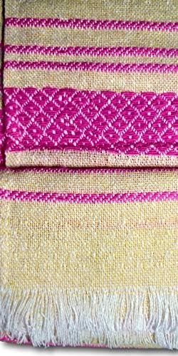 Jacq & Jürgen – Set of 6 Multicolor Cotton Cloth Napkins – 22"x18"