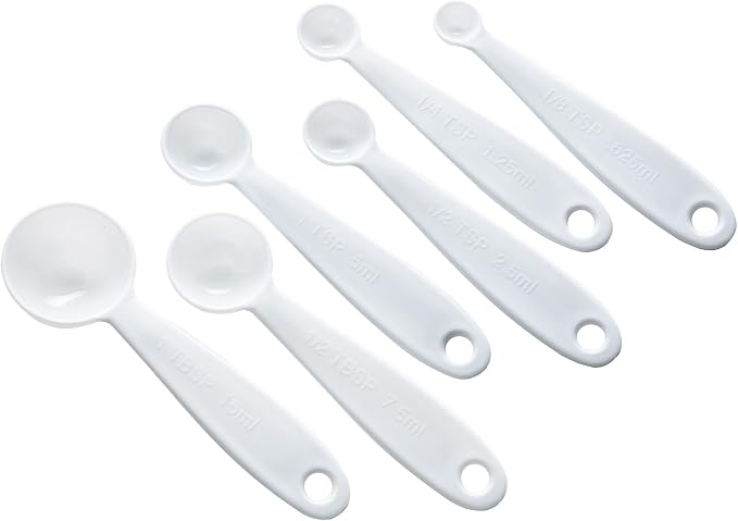 Chef Craft Select Measuring Spoon Set, 6 Piece Set by ChefCraft