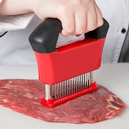 Chef Master Handheld Meat Tenderizer, Stainless Steel